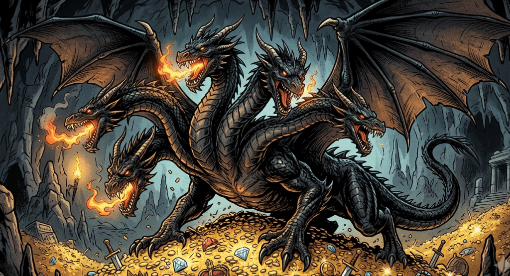 Dragón de 7 Cabezas de&nbsp;Amatitán